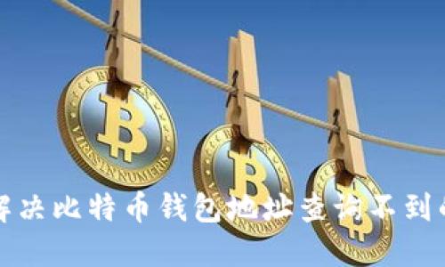 如何解决比特币钱包地址查询不到的问题