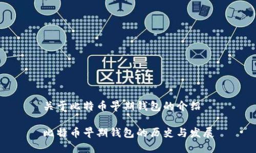 关于比特币早期钱包的介绍

比特币早期钱包的历史与发展